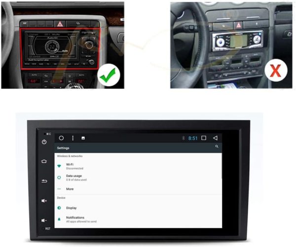 Autoradio GPS Audi A4 (2008-2016)